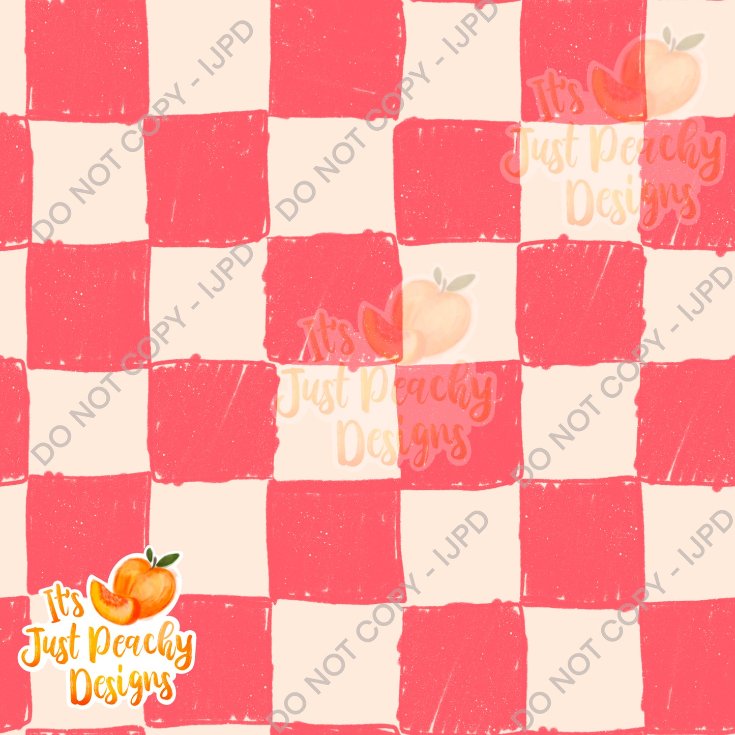 Sketchy Checkers- Multiple Colors