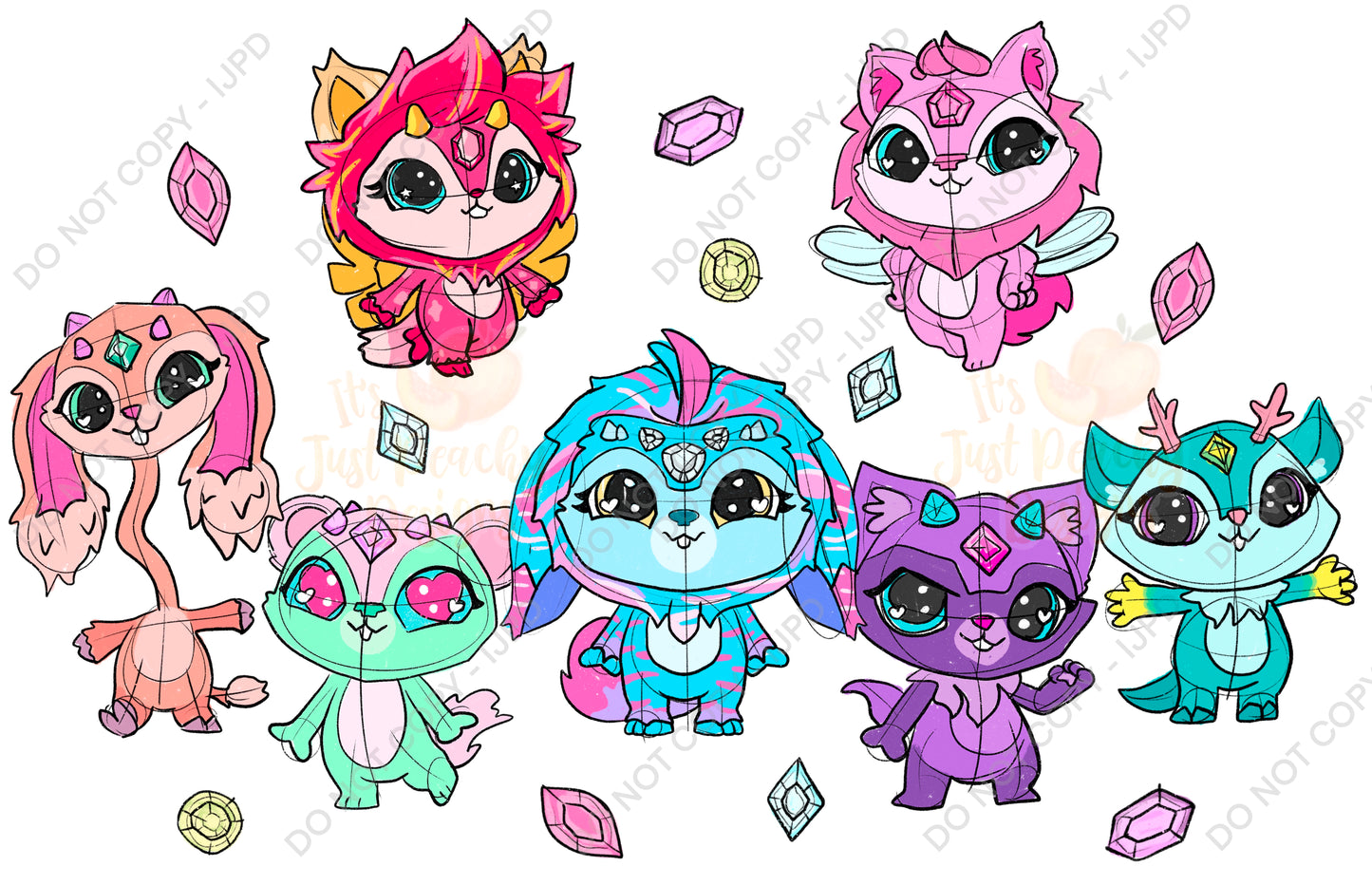 Magic Critters PNG