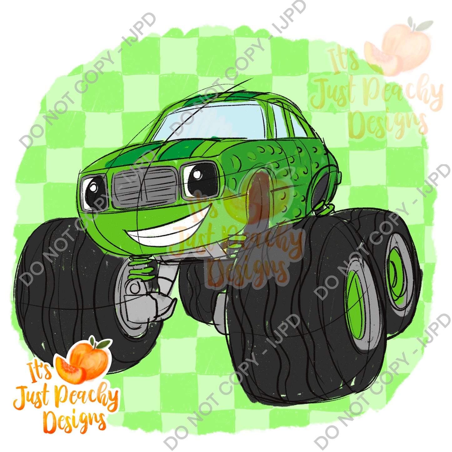 Monster Truck Friend PNG