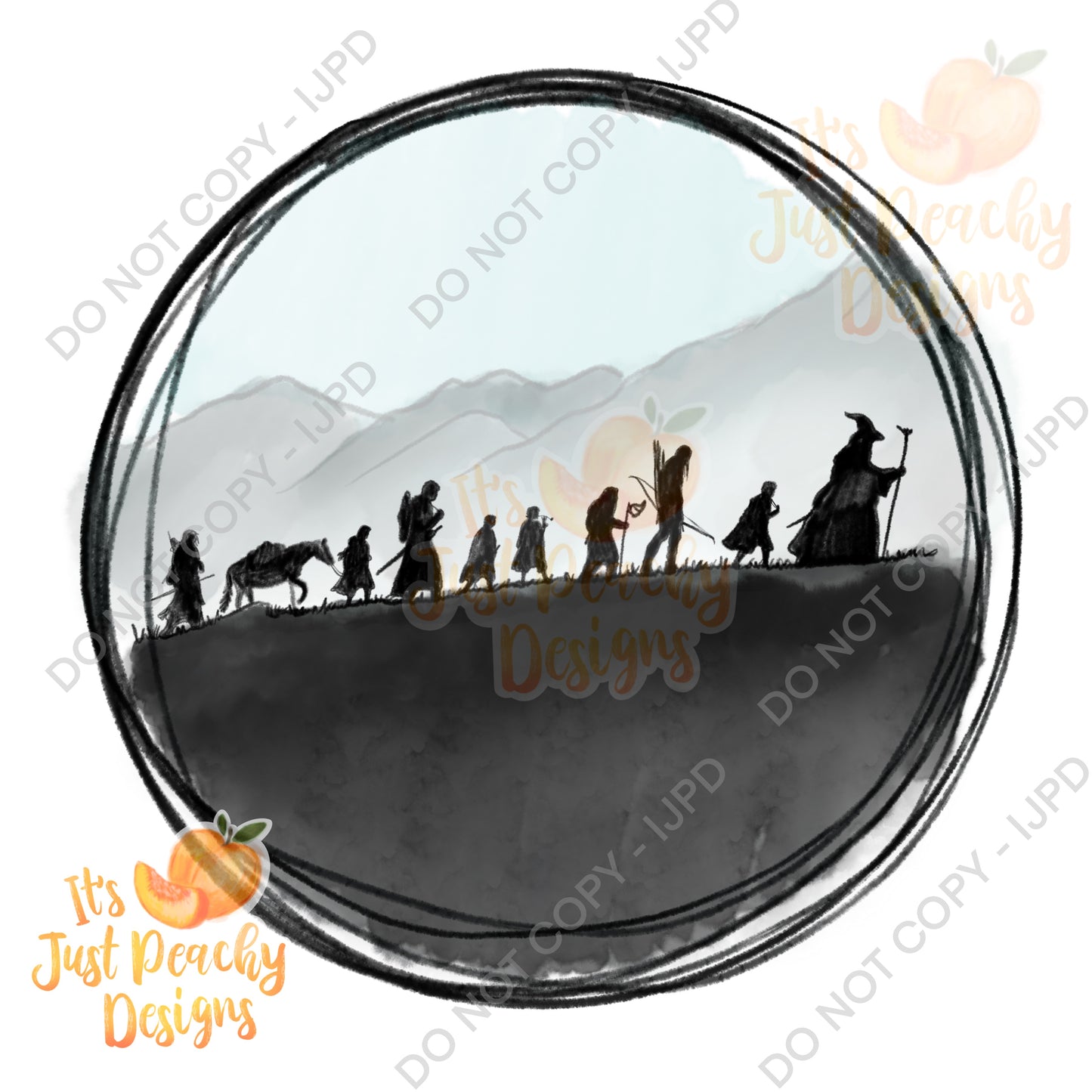 Journey Friends - Multiple Options - One Ring PNG