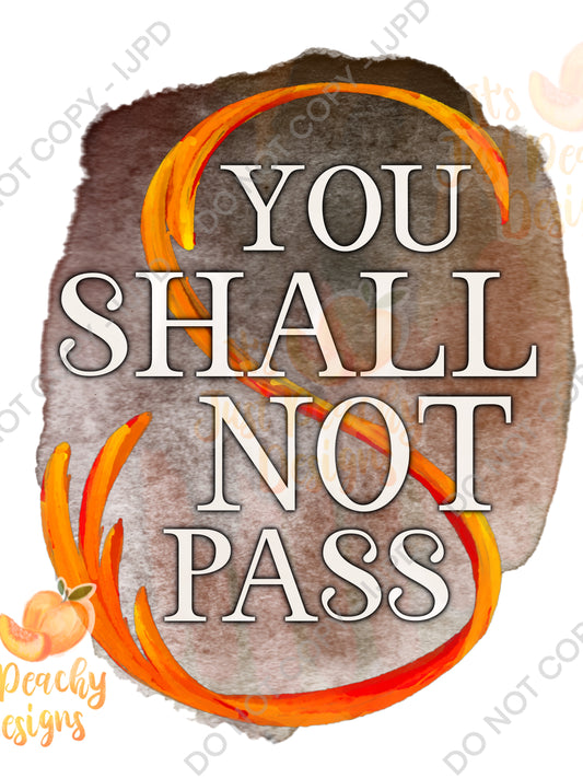 Not Pass - One Ring PNG