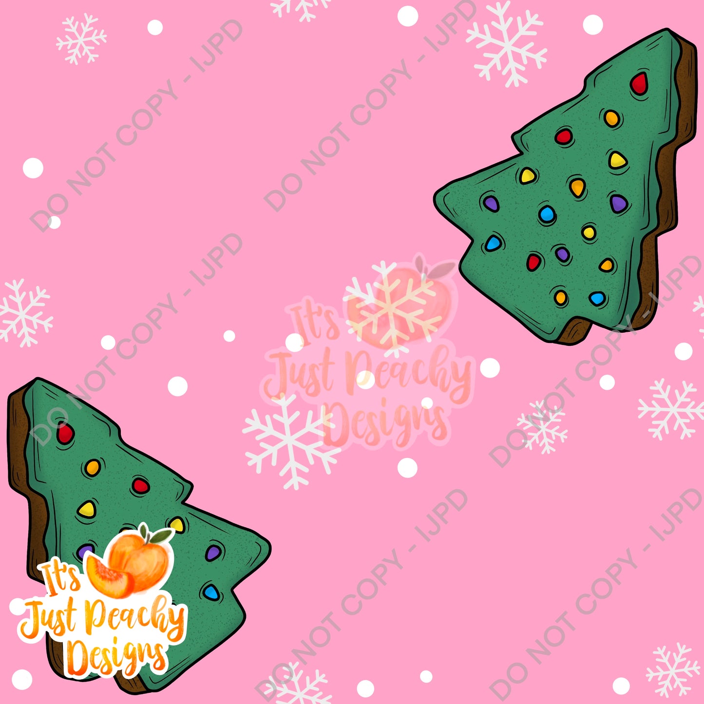 Christmas Tree Treats 3- Multiple Colors - Add a Name