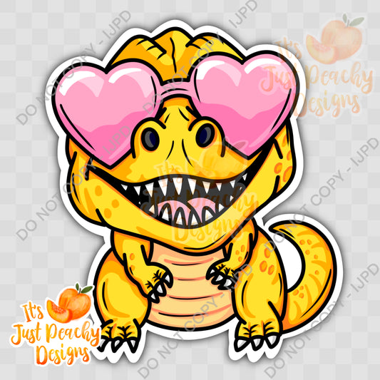 PNG Dino Sticker Style