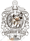 Vintage Steamboat Willie  PNG