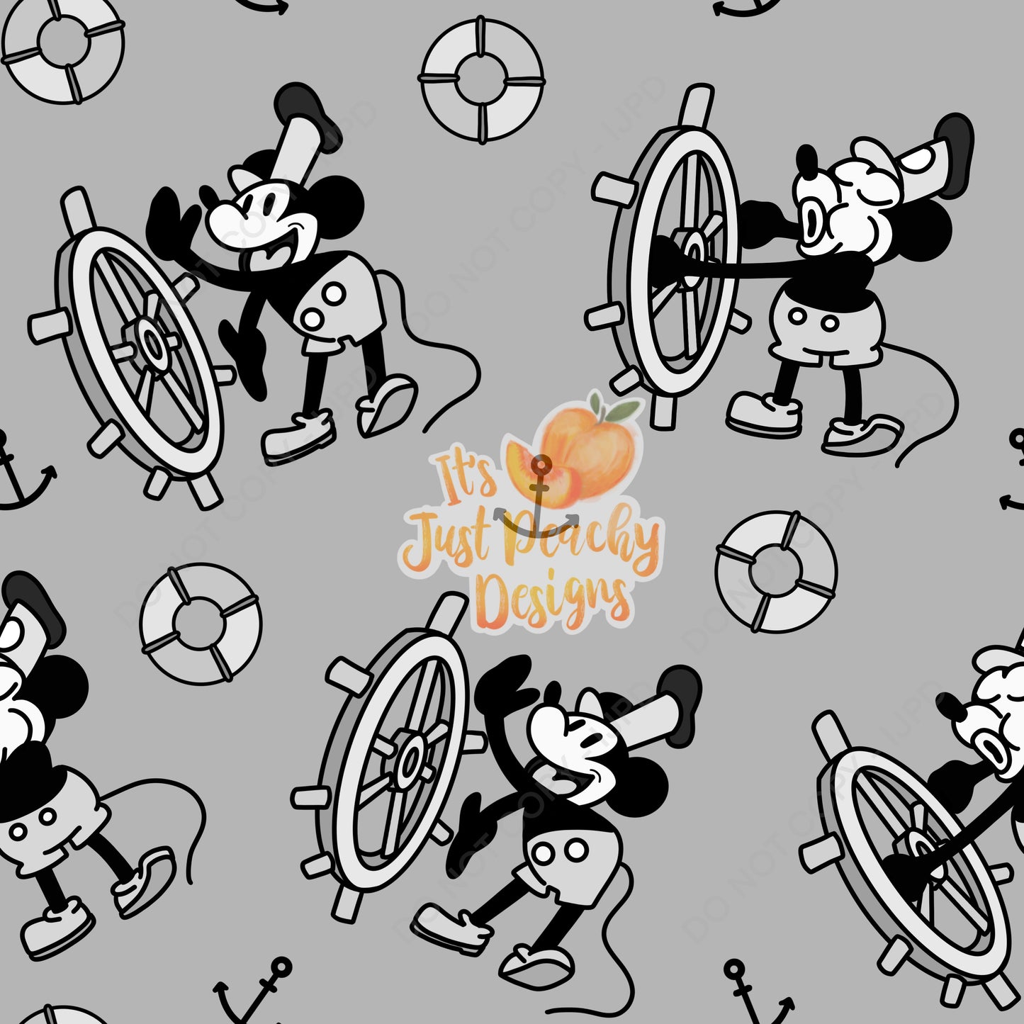 Steamboat Willie- Multiple Colors