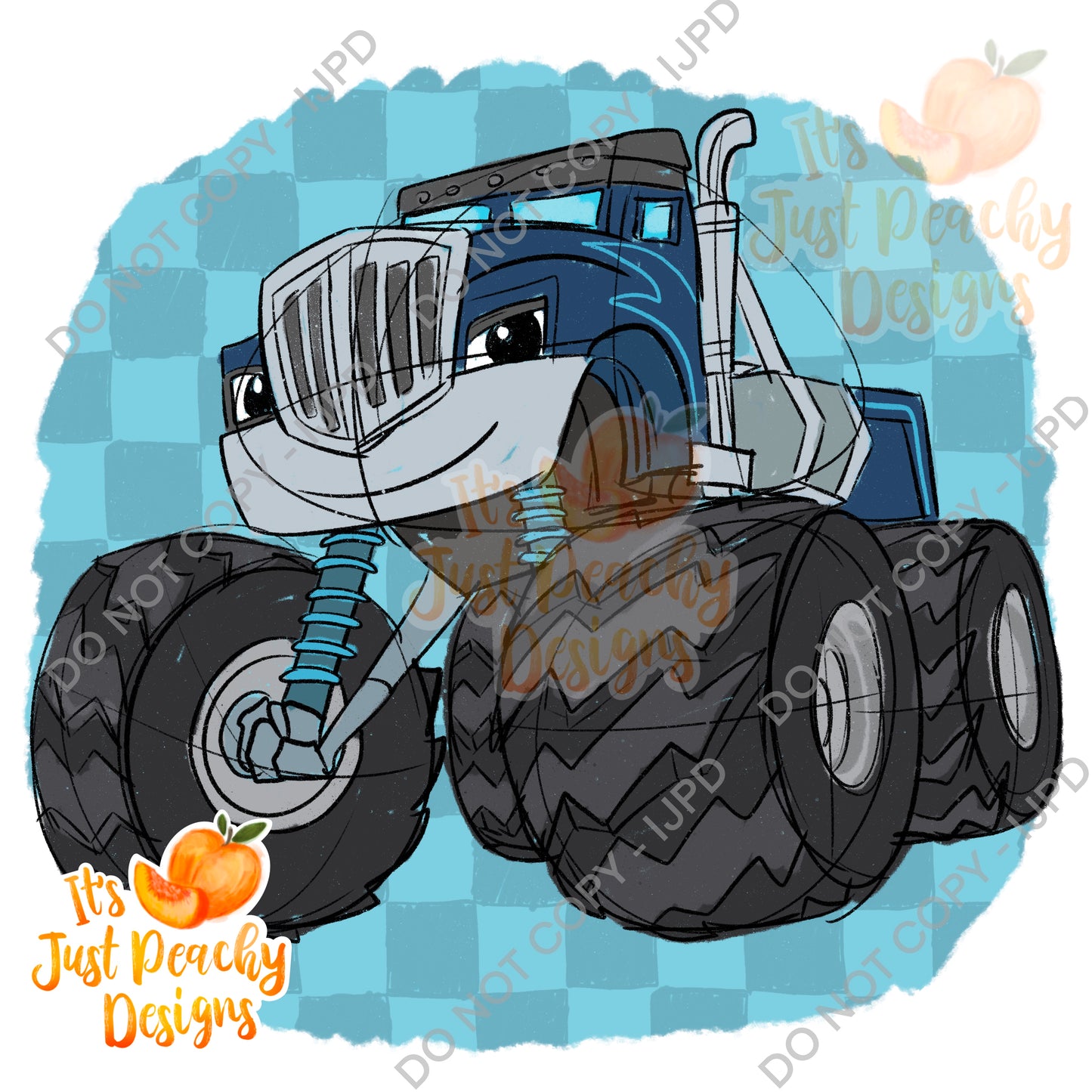 Monster Truck Friend PNG