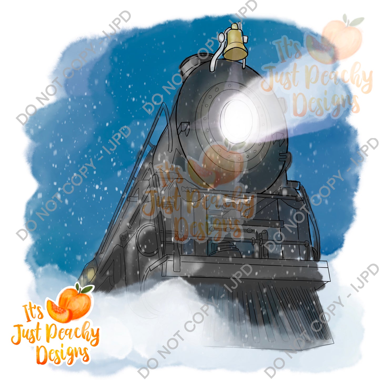 Christmas Train PNG