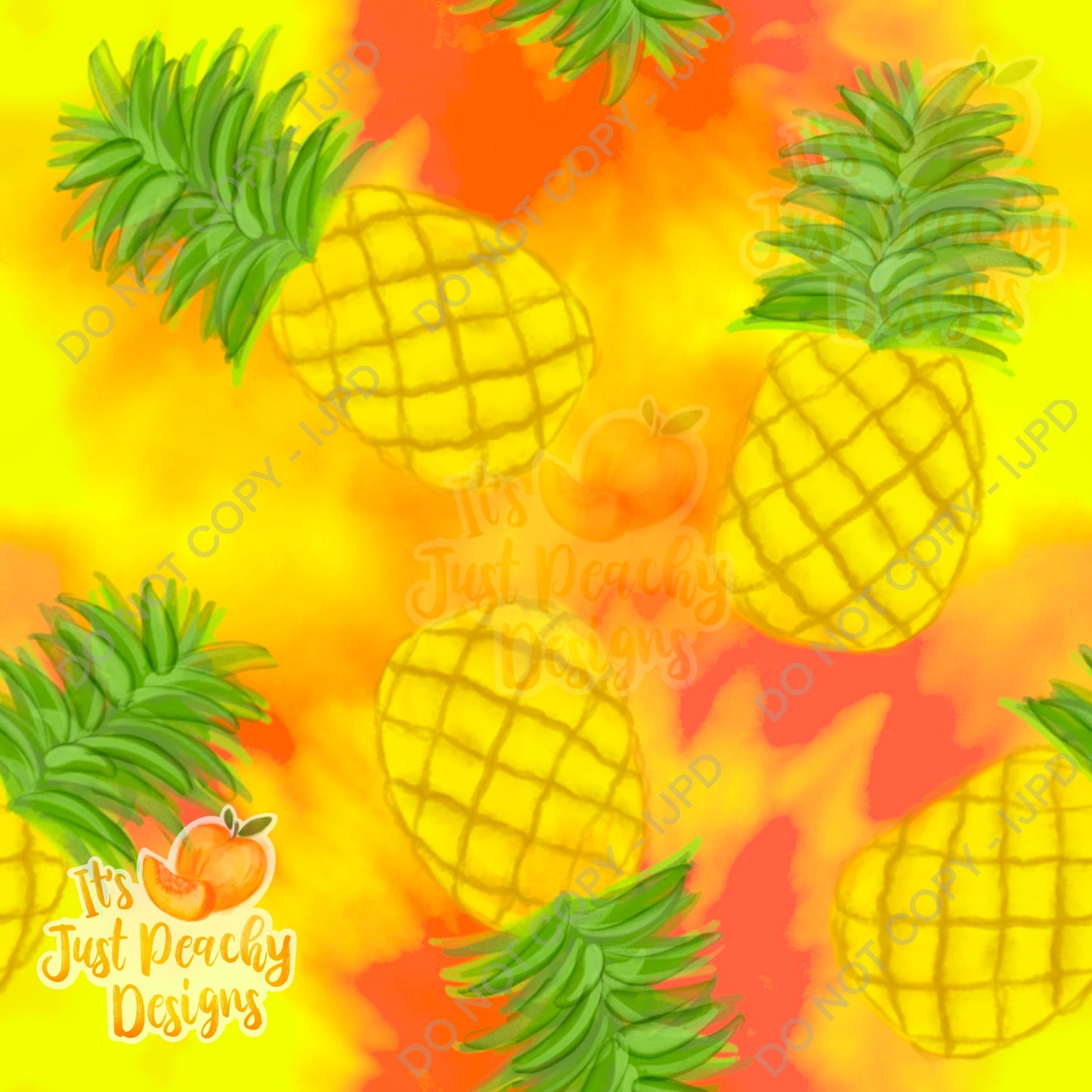 Summer Pineapples - Multiple Colors