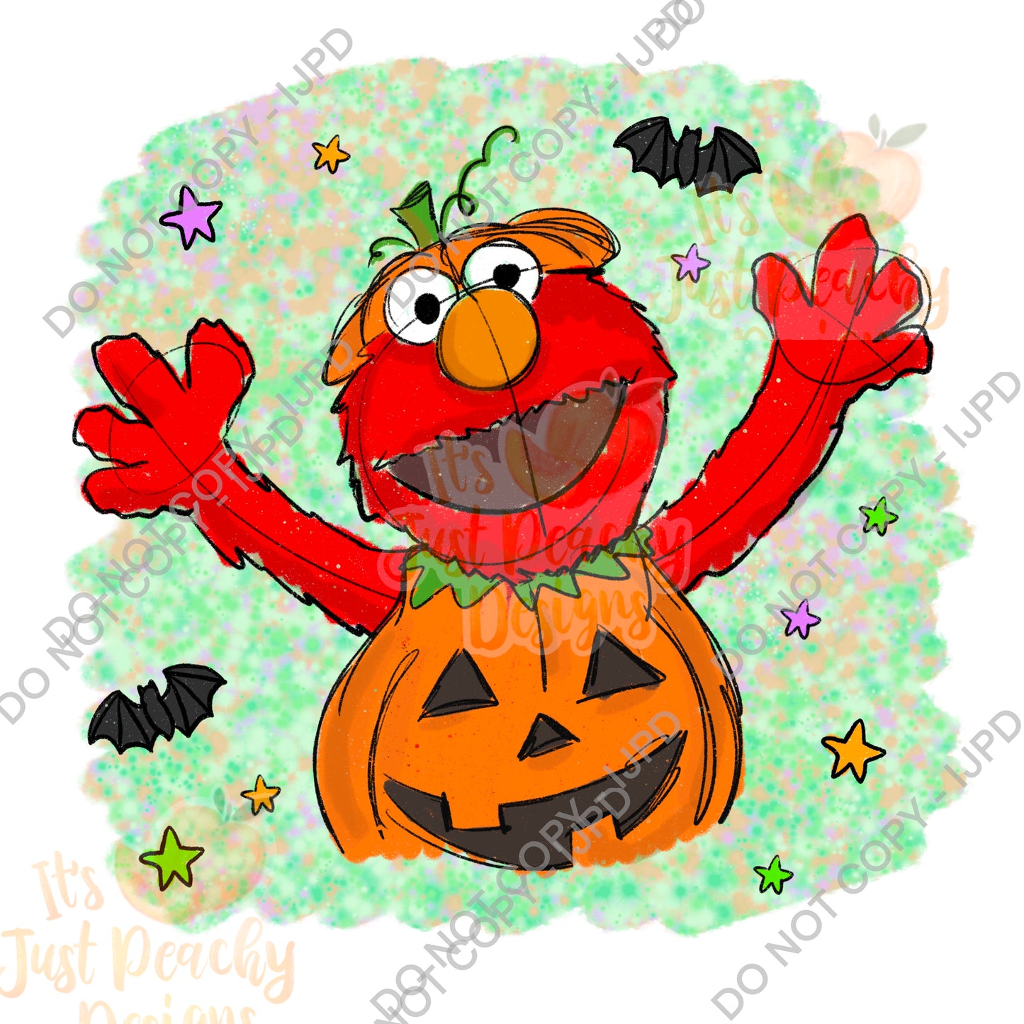 Halloween Street Puppet Friend - PNG