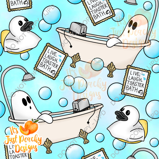 Ghost Toaster Bath - Multiple Colors