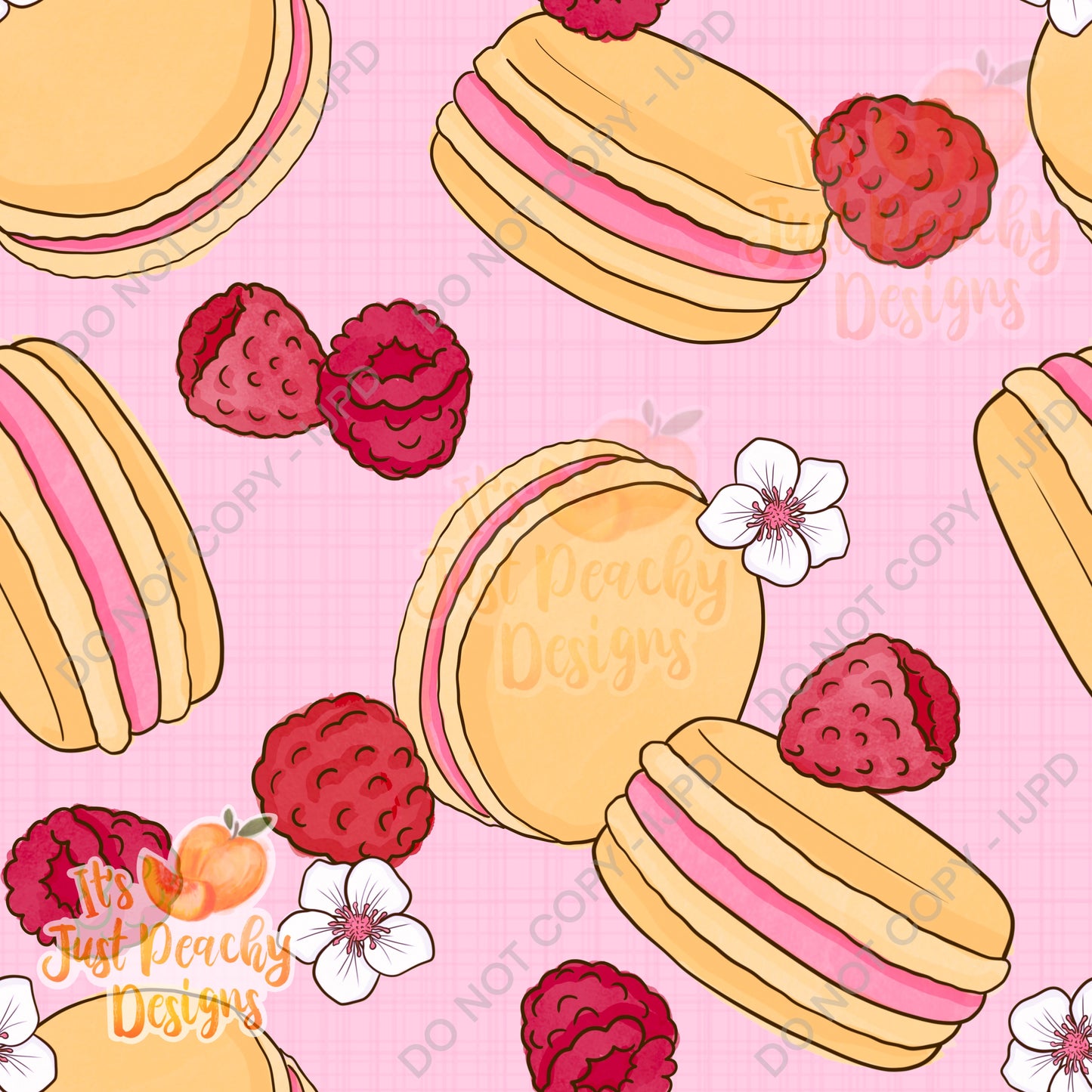 Raspberry Macarons - Multiple Colors