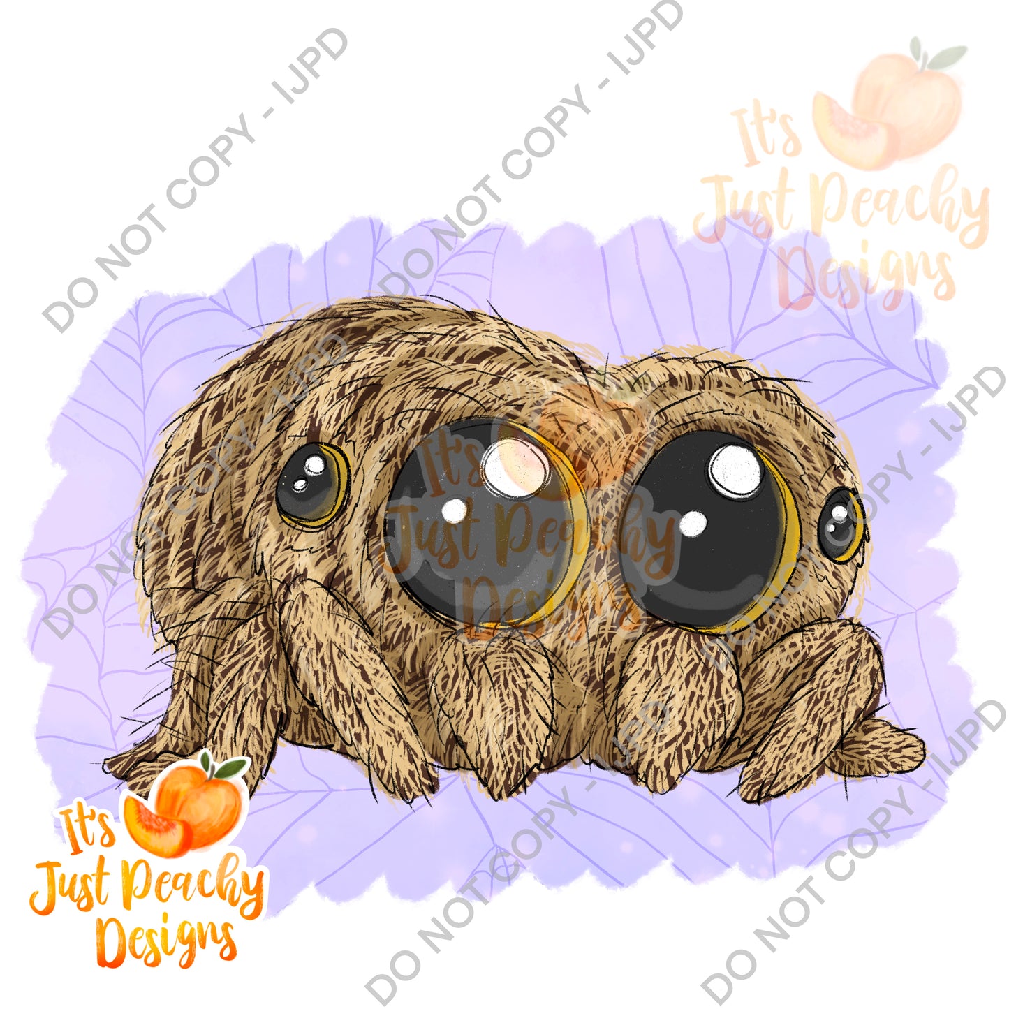 PNG Sketchy Cute Spider - Multiple Colors