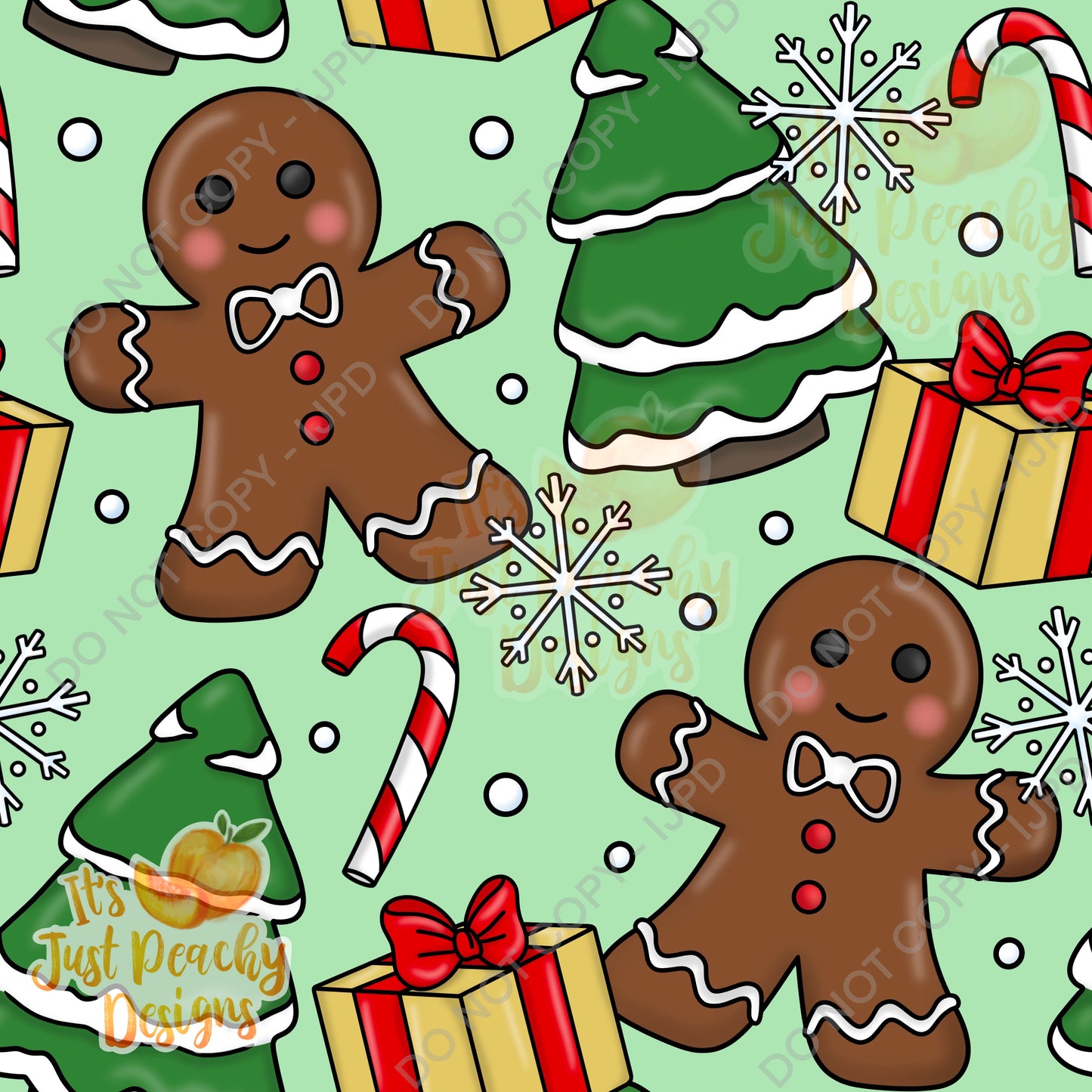 Winter Gingerbread - Multiple Colors