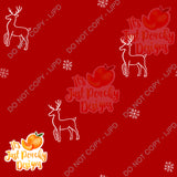 Simple Holiday Reindeer - Multiple Colors