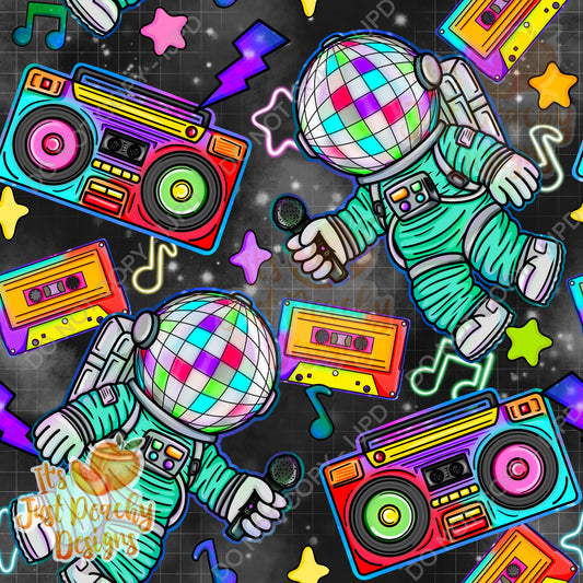 Space Karaoke -Retro Rewind - Multiple Colors