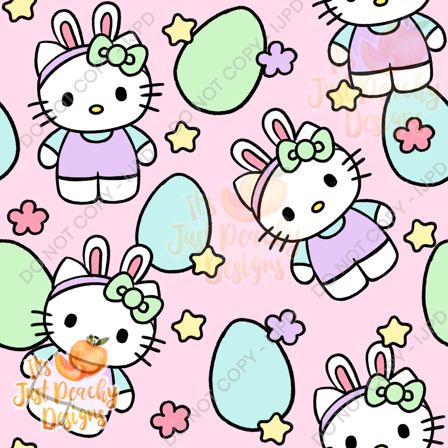 Easter Kitty - Multiple Colors