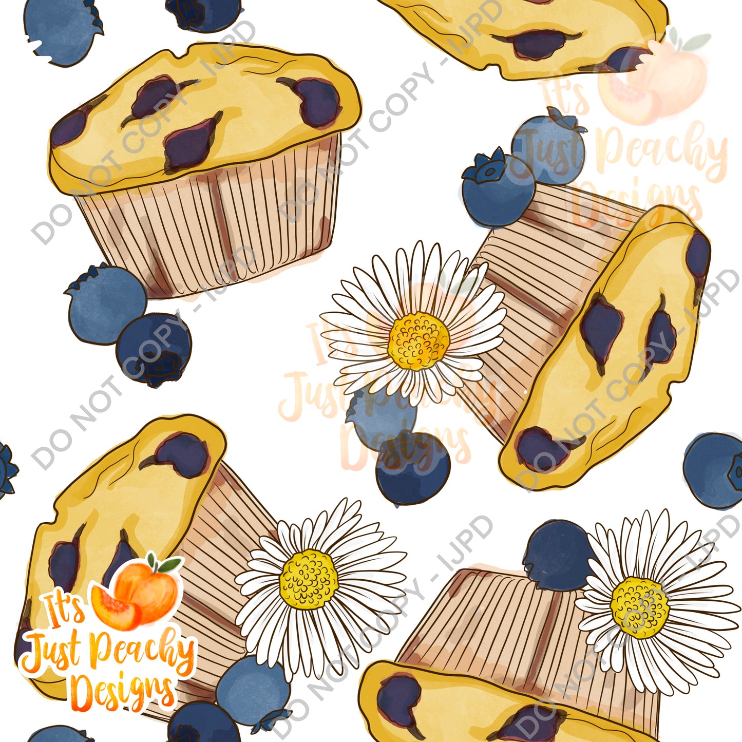 Blueberry Muffins - Multiple Colors