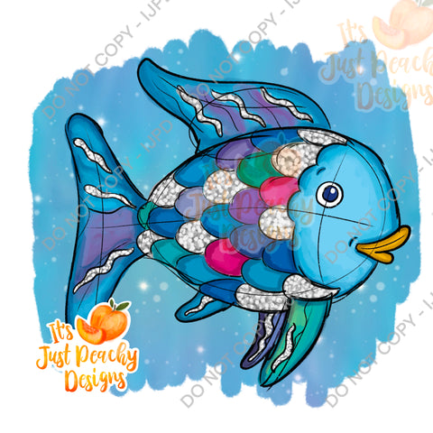 Colorful Fish Friend PNG