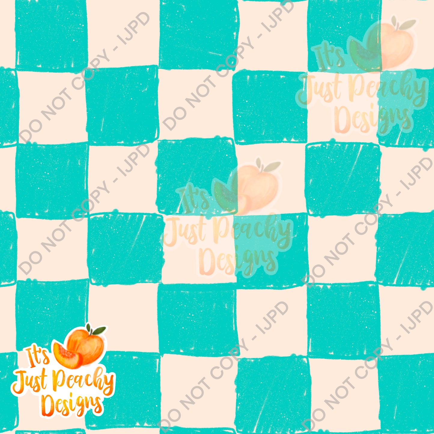 Sketchy Checkers- Multiple Colors