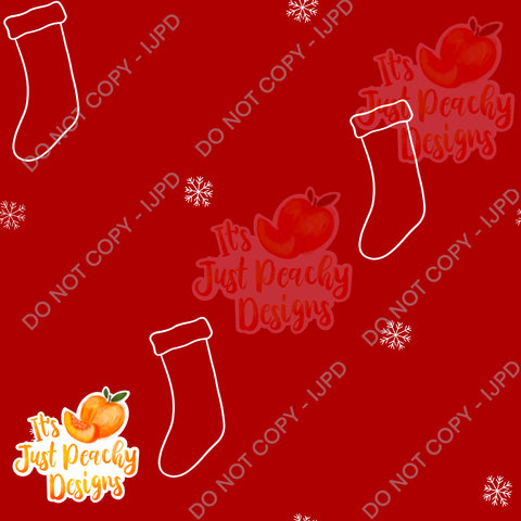 Simple Holiday Stockings- Multiple Colors