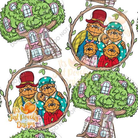 Treehouse Family - Multiple Colors