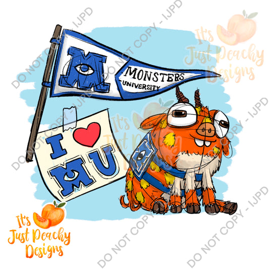 Monster College PNG
