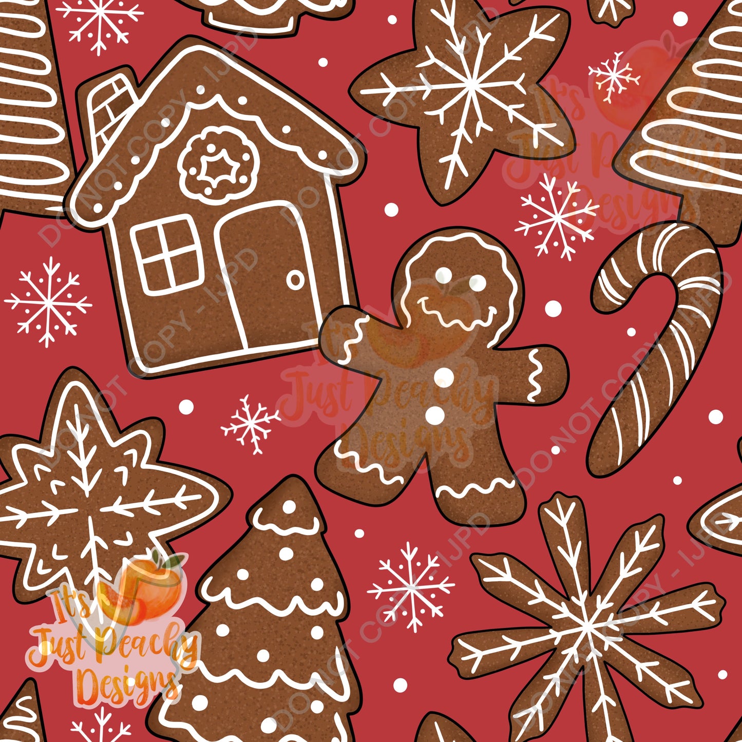 Gingerbread Cookies - Multiple Colors