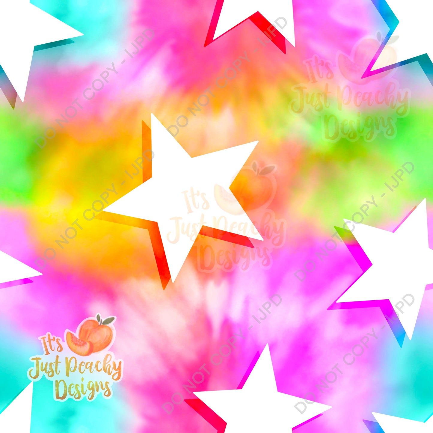 Summer Neon Stars - Multiple Colors