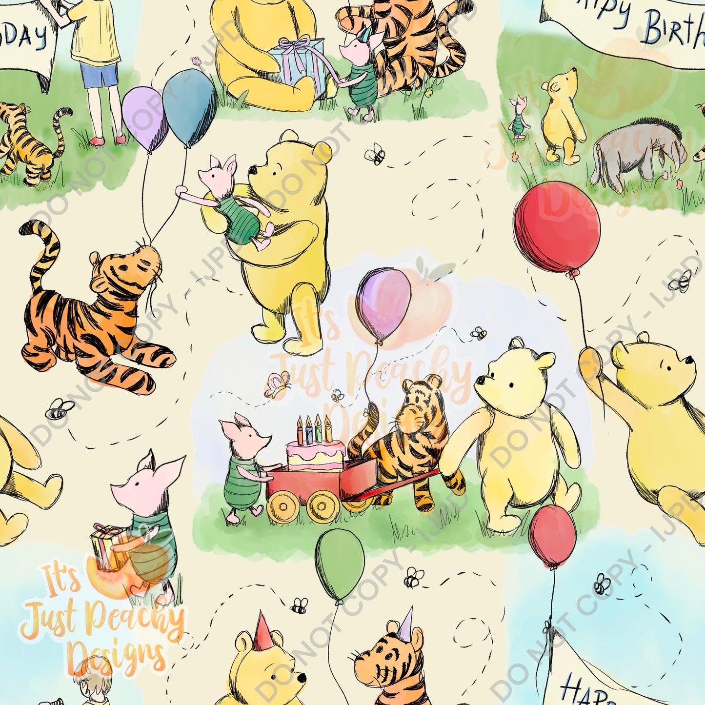 Classic Bear Birthday- Limited Exclusive Multiple Colorways