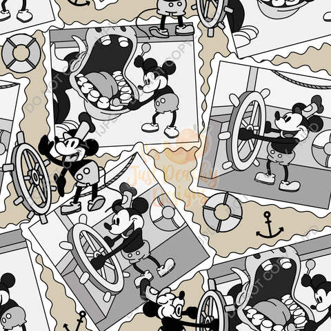 Limited Exclusive - Steamboat Willie Photos - Multiple Colors