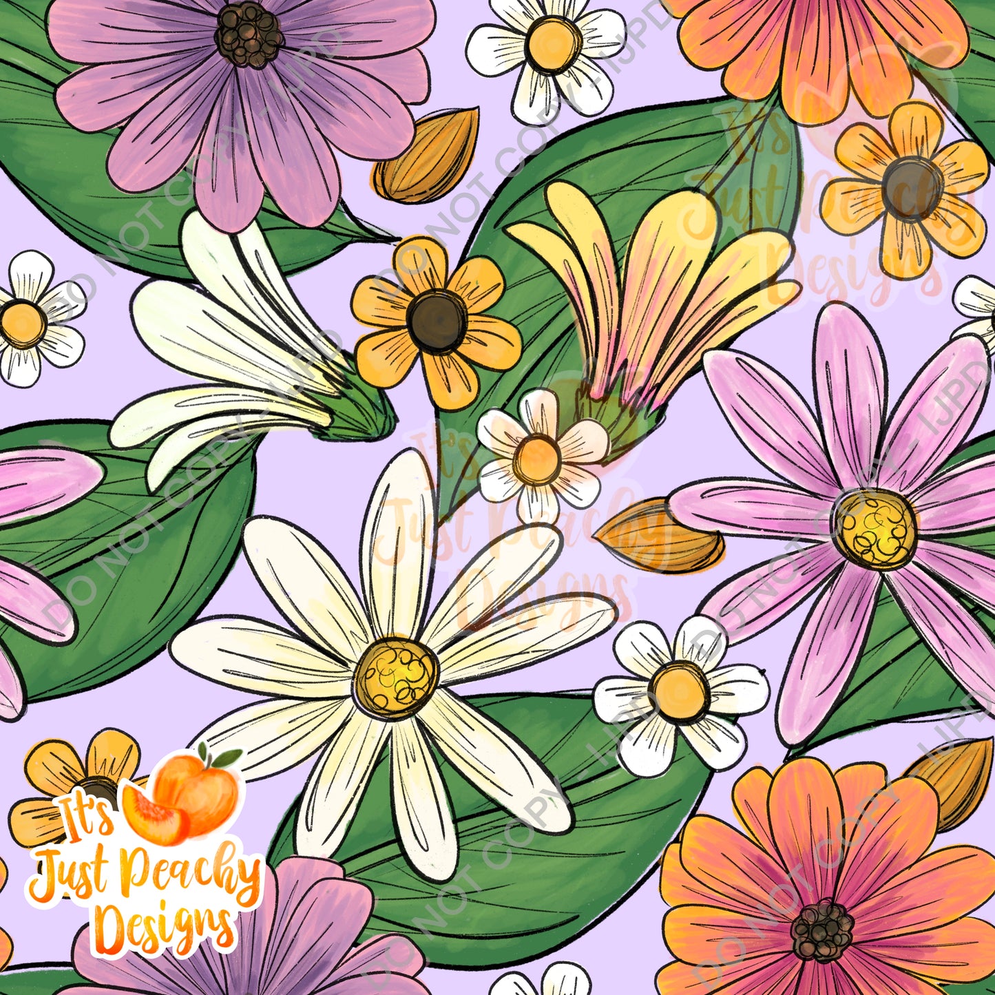 Bug Adventure Floral- Multiple Options