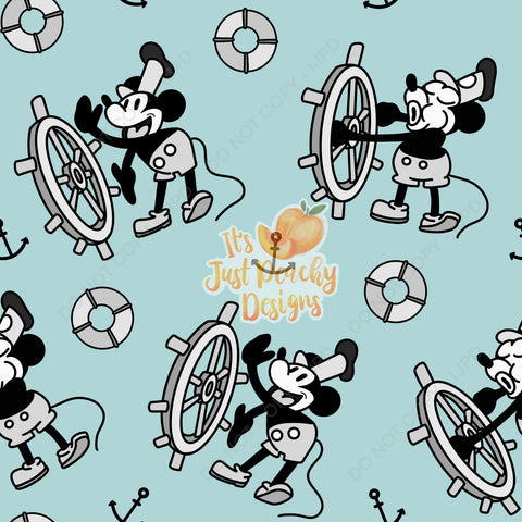 Steamboat Willie- Multiple Colors