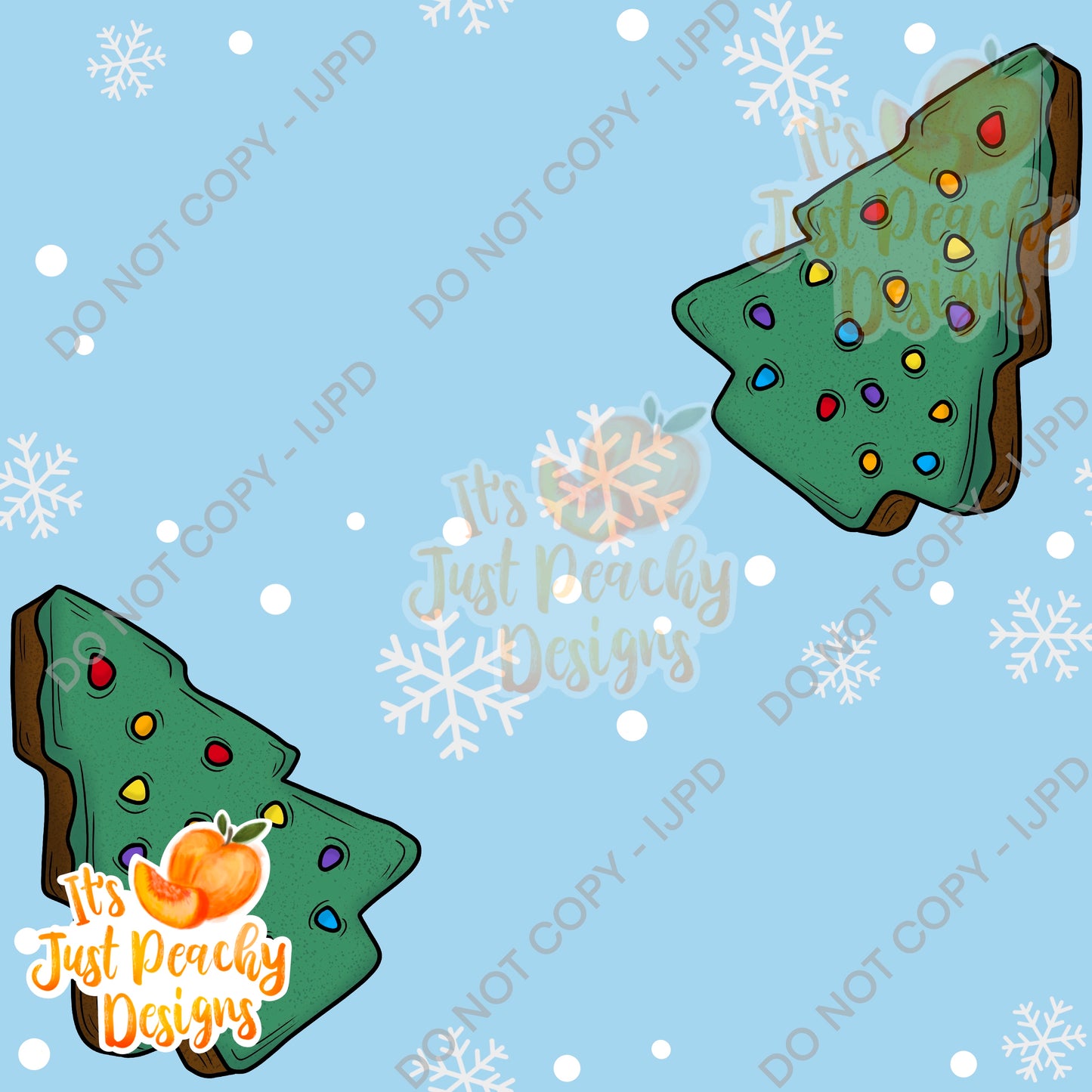 Christmas Tree Treats 3- Multiple Colors - Add a Name