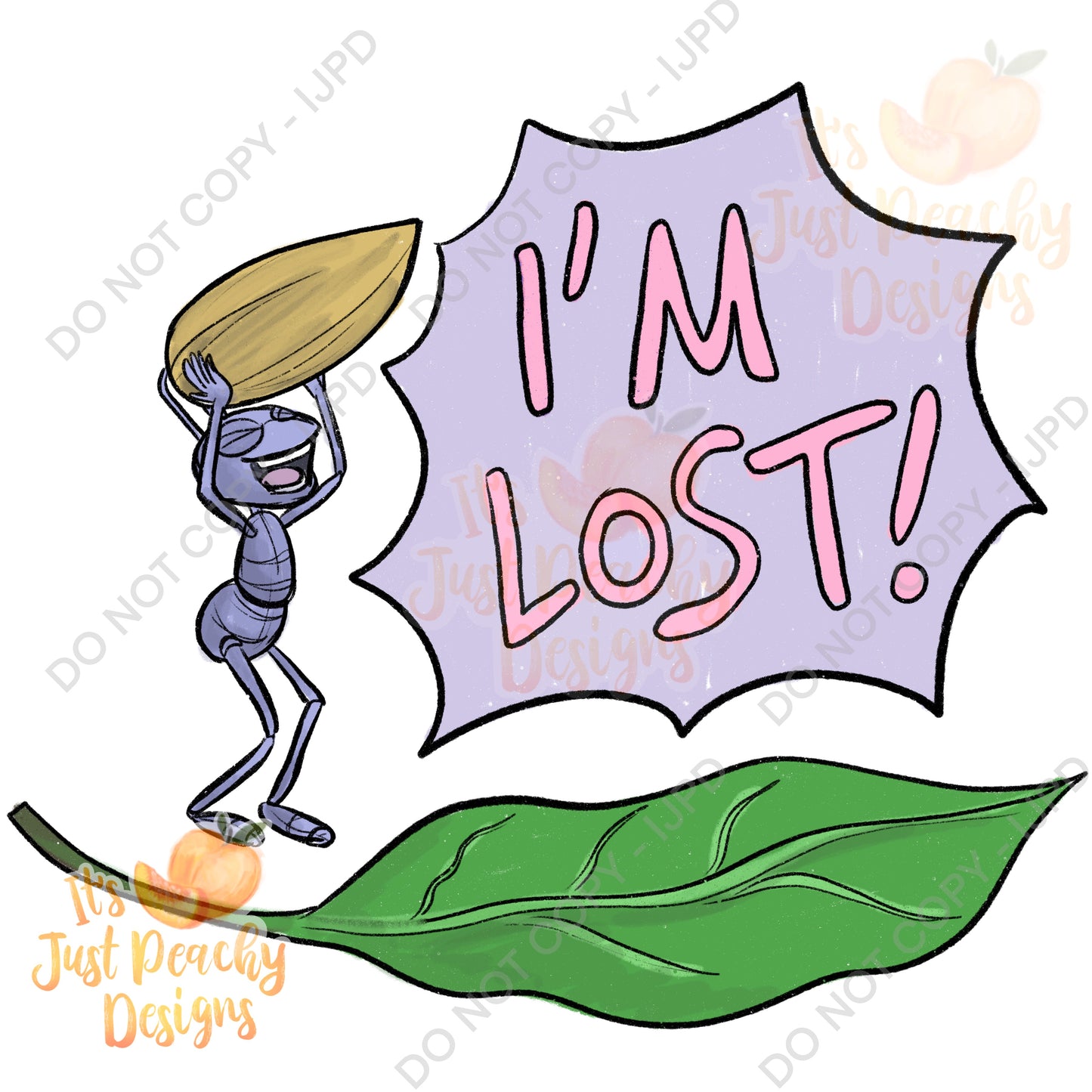 Bug Adventure Lost PNG - Multiple Options