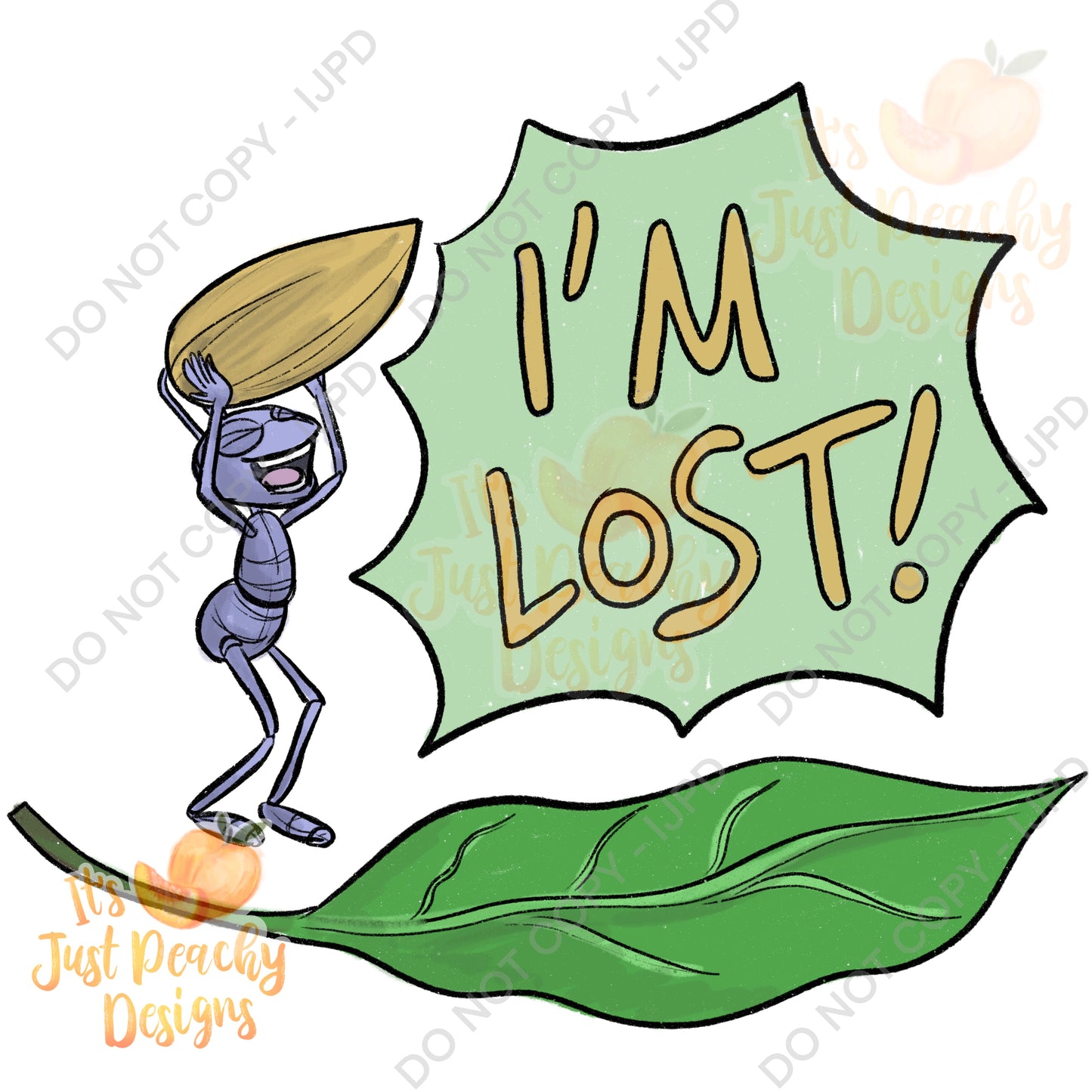 Bug Adventure Lost PNG - Multiple Options