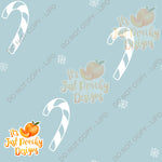 Simple Holiday Candy Canes- Multiple Colors