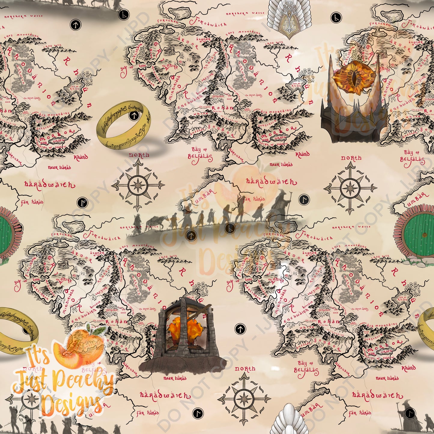 Map of the One Ring - Limited Exclusive