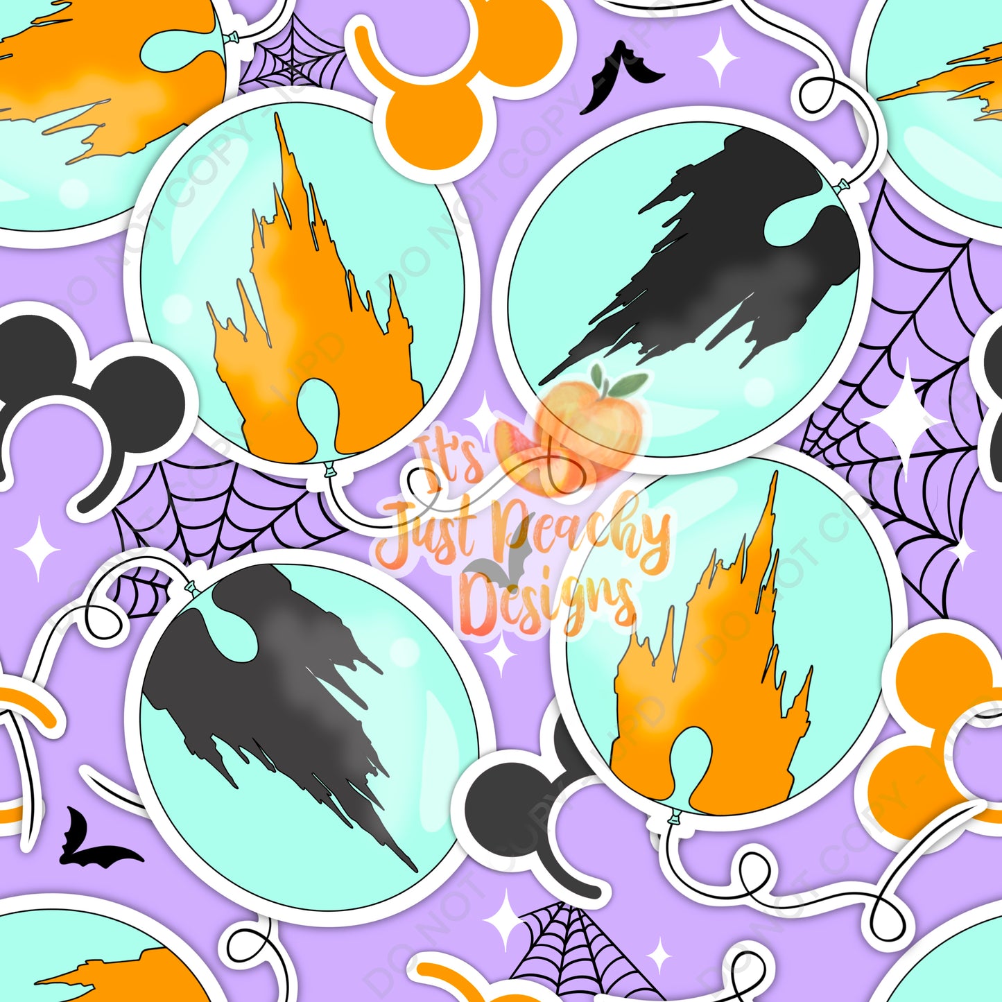 Spooky Magic Sticker Castle