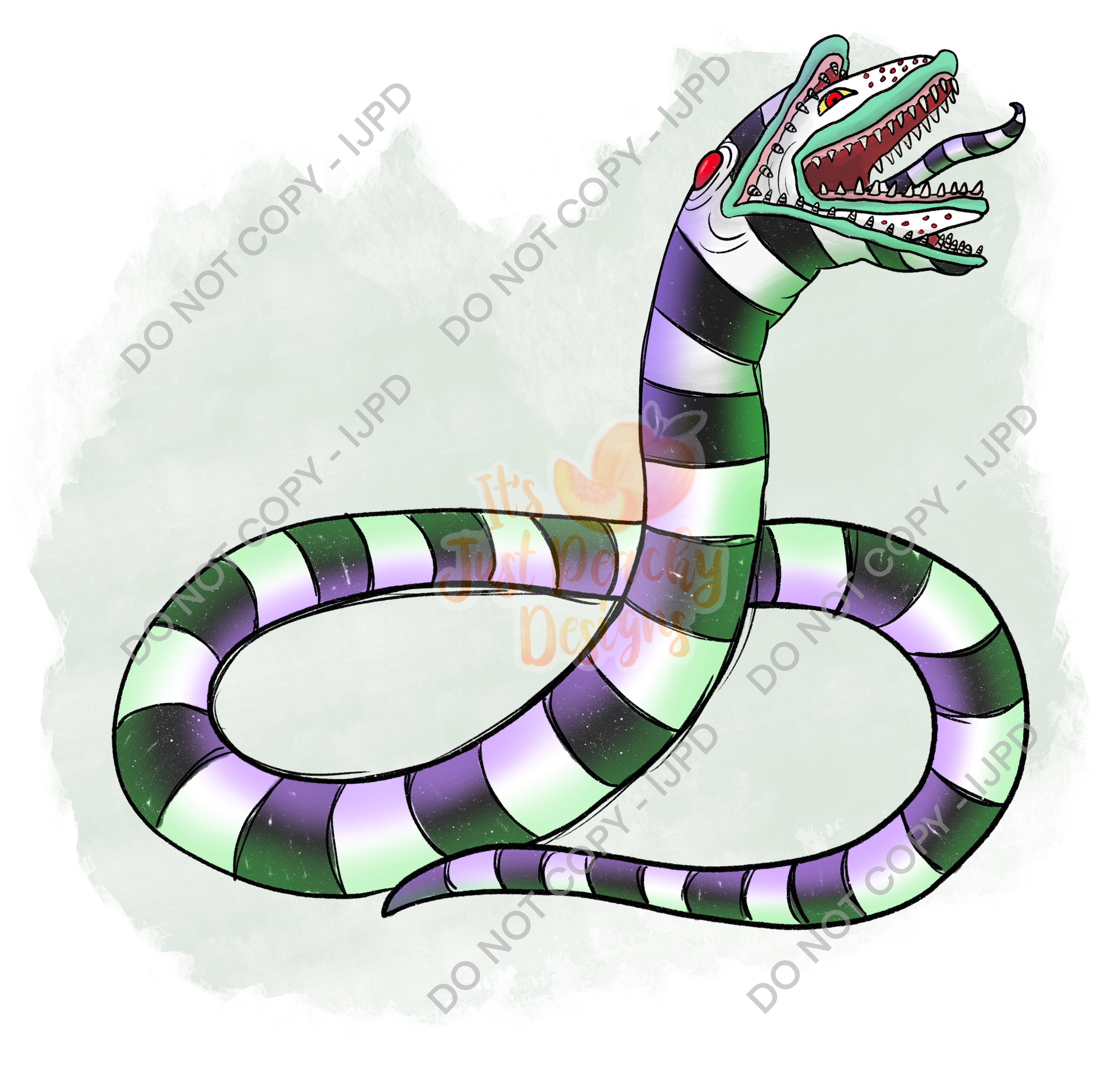 Sandworm PNG – It’s Just Peachy Designs