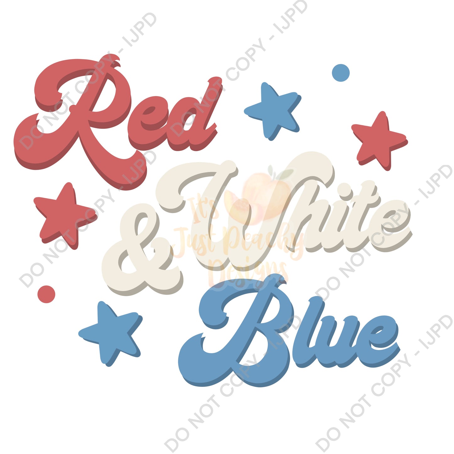 Red White Blue PNG