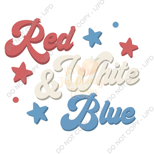 Red White Blue PNG