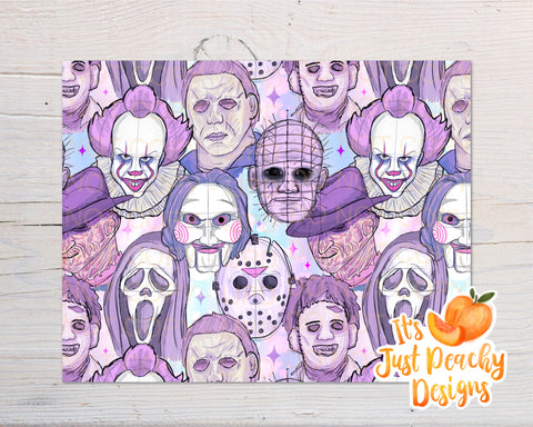 Limited Exclusive - Pastel Sketchy Horror Gang