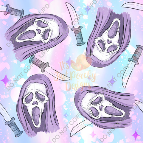 Pastel Sketchy Horror Fave 8- Multiple Options