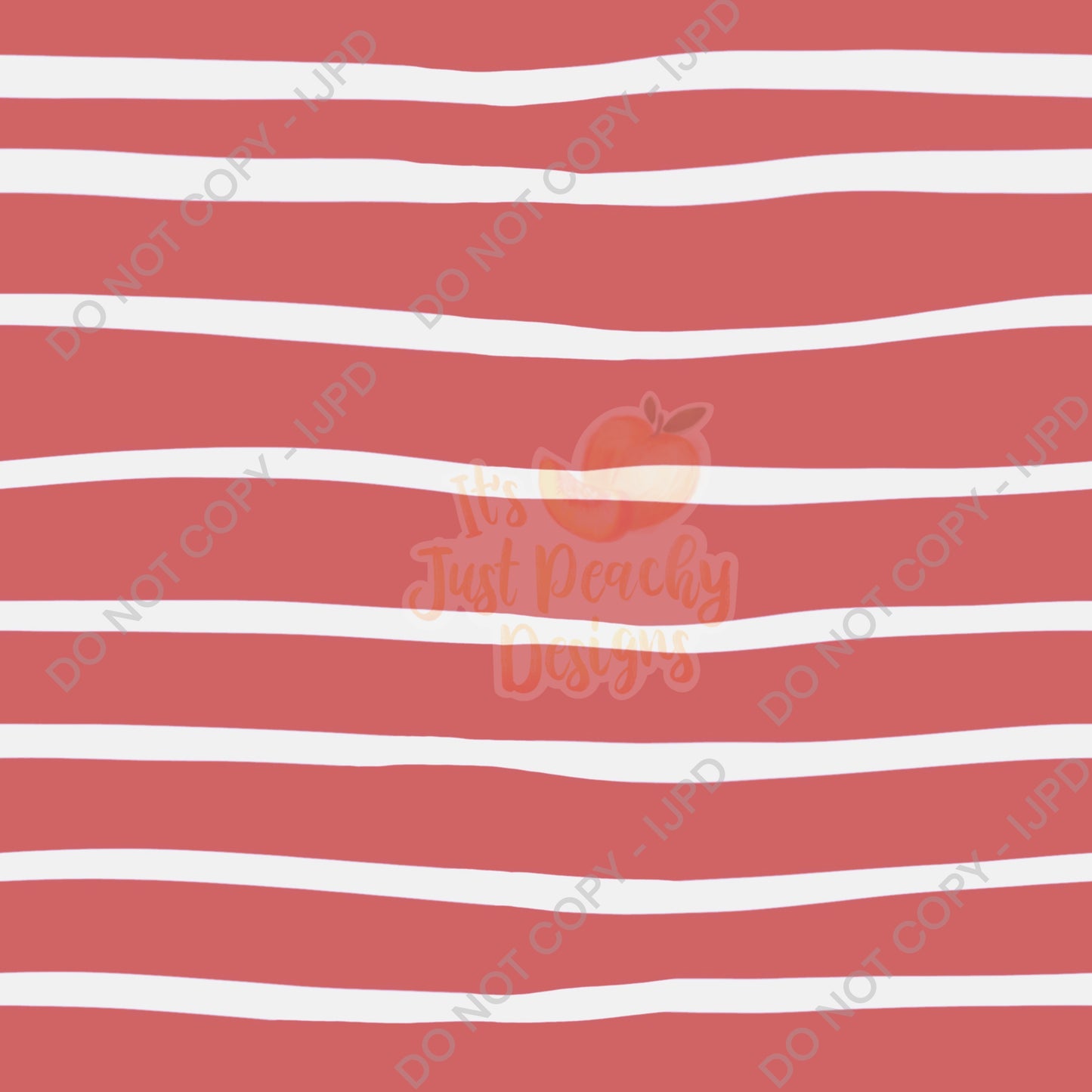 Retro RWB Doodle Stripes - Multiple Colors