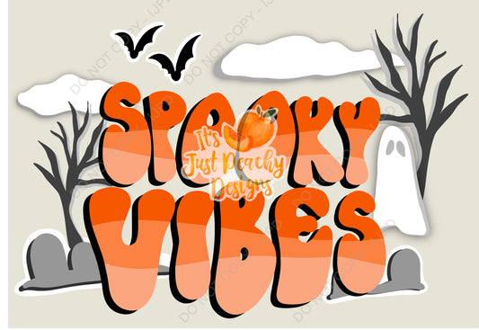 Spooky Vibes PNG