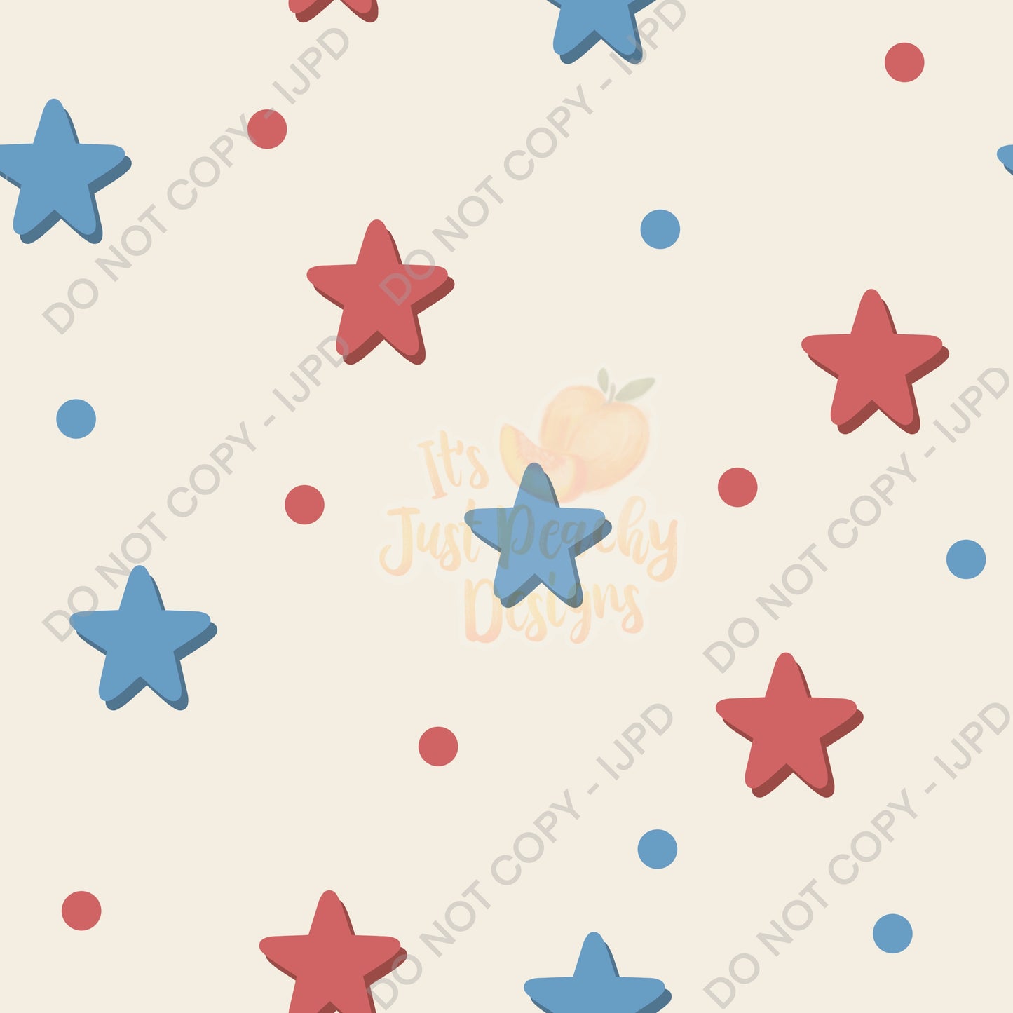 Retro RWB Stars - Multiple Options