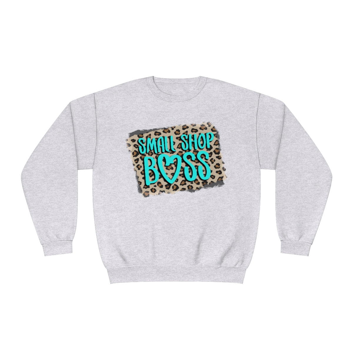 Leopard Small Boss Unisex NuBlend® Crewneck Sweatshirt