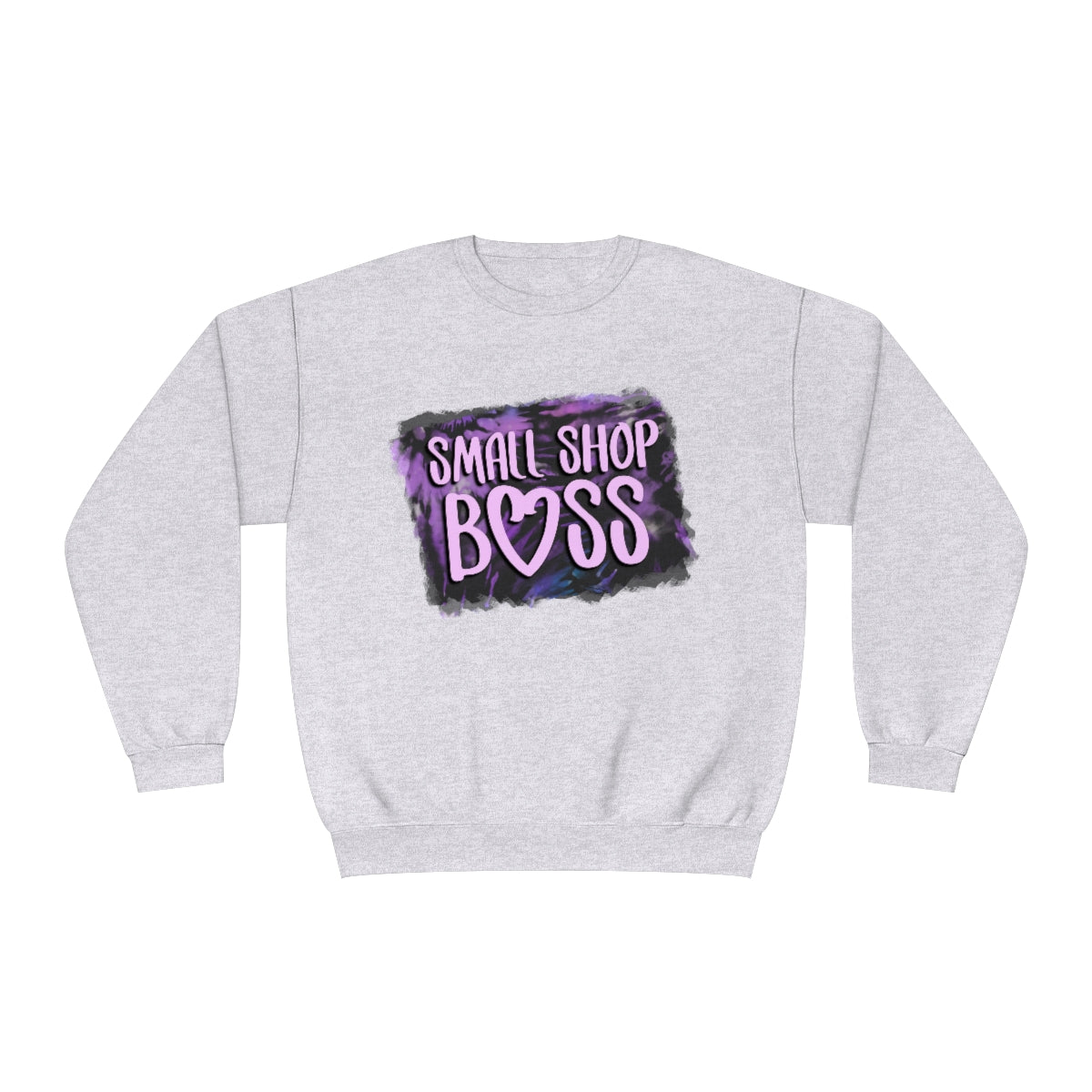 Tie Dye Small Boss Unisex NuBlend® Crewneck Sweatshirt