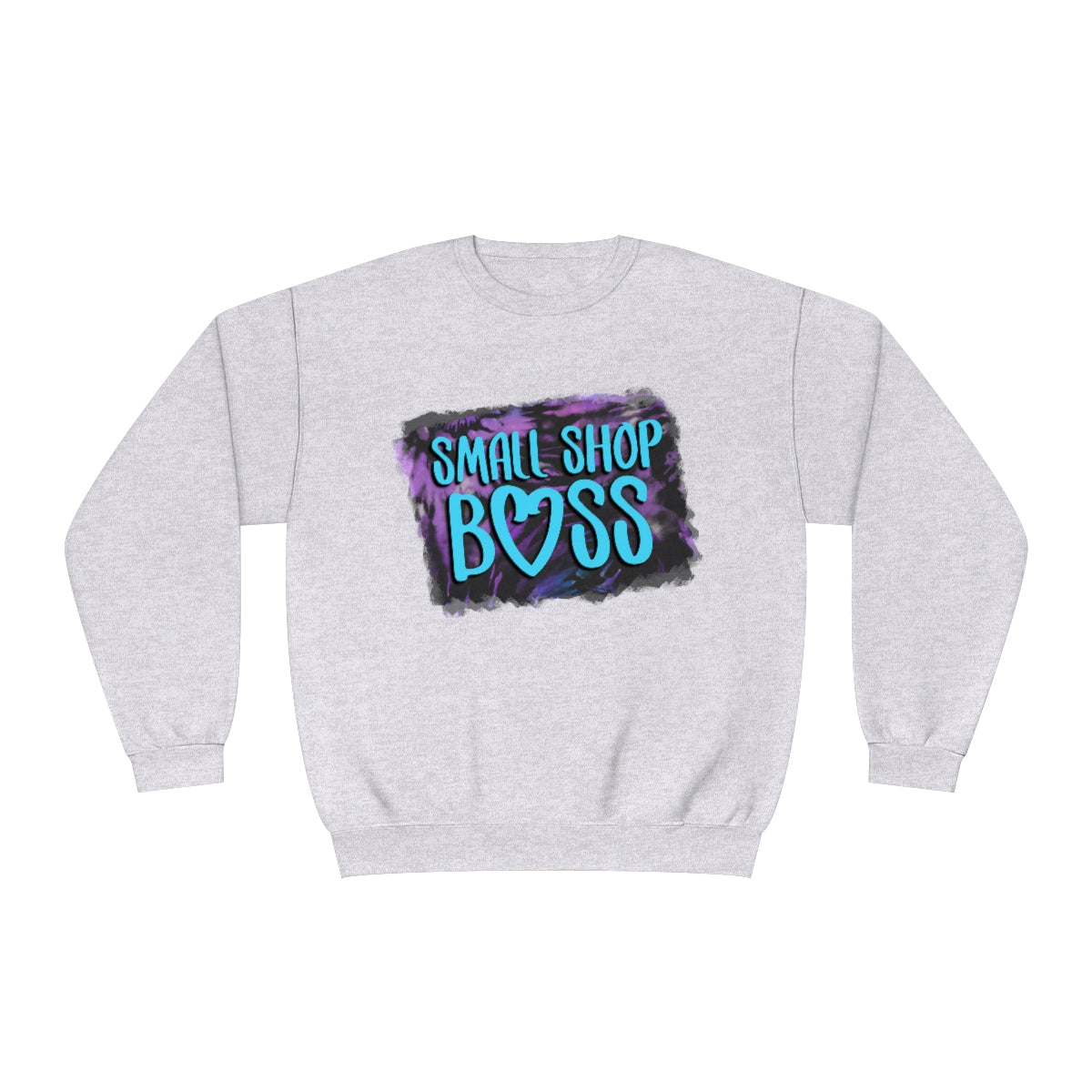 Tie Dye Small Boss Unisex NuBlend® Crewneck Sweatshirt