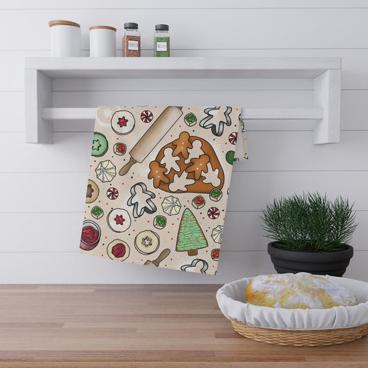 Baking Cookies Kitchen Towel